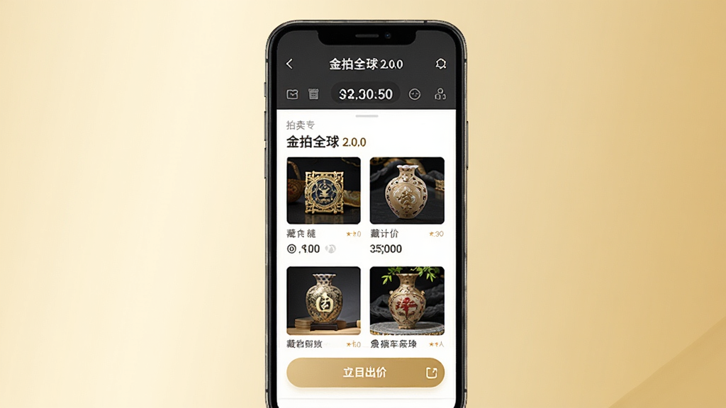 ����ȫ�� 2.0.0 �汾������չʾ������������һ�������ֻ�����Ļ����ʾ����ר���б����Ʒ����ͼ������Ϊ����ɫ���䣬���ּ�����������ִ�����ϸ�ڰ�����������ʱ�����۰�ť��Ԫ�أ����������ɾ����޶���Ԫ��