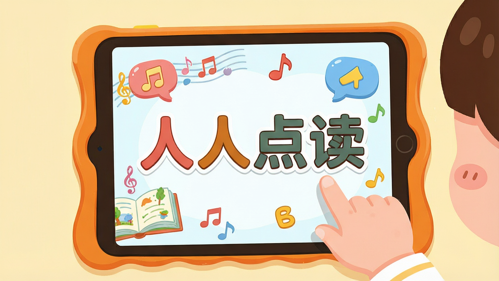 һ��չʾ��ͯʹ��ƽ����Խ��е��ѧϰ�ĳ���ͼ�����������ǿɰ��Ŀ�ͨ�����棬��Ļ����ʾ�����˵�����ĸ����֣���Χ�����Ż汾����������ĸԪ�أ����岼��Ϊ���򳤷��Σ��Ű����ͻ���������ƣ����Ϊ��ů�����ı�ƽ���廭��ϸ�ڰ������ӵ���ָ������Ļ����ɫ���ݶԻ��򣬻��ʸ��壬����ɾ����޶���Ԫ��