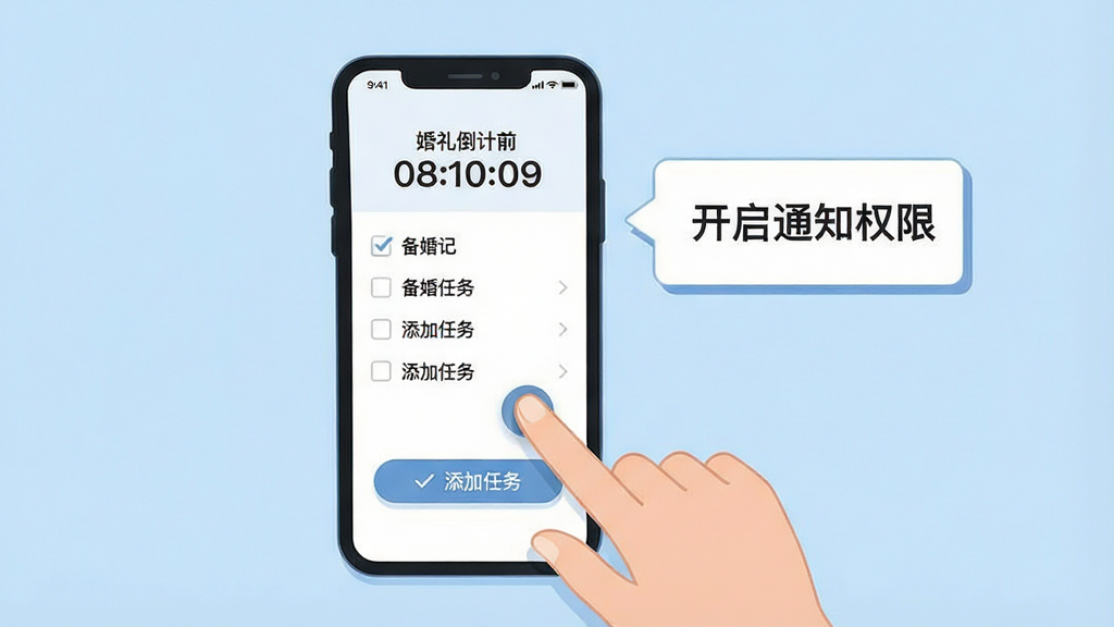һ��չʾ���������ʹ��ָ�ϵĲ廭����������Ϊһ���ֻ���һֻ�֣���ָ������ֻ���Ļ�ϵġ��������񡱰�ť���ֻ���Ļ��ʾ����ǵĴ����嵥���棬�嵥�Ϸ��л��񵹼�ʱ���ֻ��Ա���һ���򿪵���ʾ��д�š�����֪ͨȨ�ޡ�������Ϊǳ��ɫ������Ϊ�ֻ����־��У����Ϊ����ƽ�廭��ϸ���ϰ�ť�а�ѹЧ�����������������ʸ��壬�ɾ����޶���Ԫ��