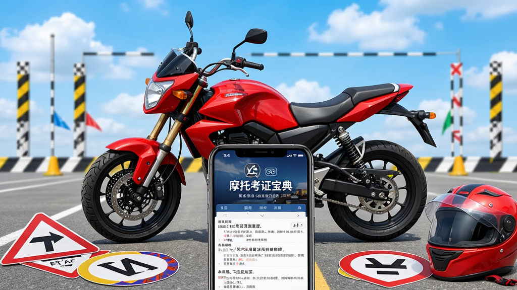 һ��չʾĦ�г��ݿ�ѧϰ������ͼƬ������������һ��ͣ���ڳ����ϵĺ�ɫĦ�г���������������ƺͿ��Ա�ˣ�ǰ����һ�������ֻ���Ļ��ʾ��Ħ�п�֤����������棬��Χɢ���Ž�ͨ��־��Ƭ��ͷ����������дʵ������ɫ�ʱ��Ͷȸߣ�ϸ�����������ʸɾ����޶���Ԫ��