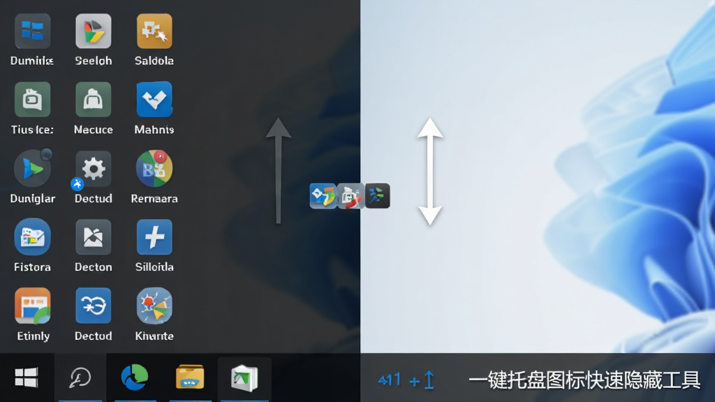 һ������ͼ��������ع�����Windows 11ϵͳ�µ�����Ч��ͼ������չʾ������������������ҵ�����ĶԱ�Ч�������������ǰ�Ķ��ͼ�꣬�Ҳ������غ����ˬ״̬����������һ������ͼ��������ع�����������ʽ�����ڻ�����䣬���Ϊ�Ա�չʾͼ��ϸ�ڰ�����ͷָʾ��ͼ��仯�����ʸ��壬����ɾ����޶���Ԫ�ء�