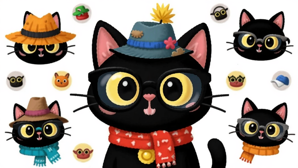 һֻ��ͨ��è���Ų�ͬ��ñ�ӡ�Χ�����۾�������λ�ڻ������룬��Χ�����Ÿ���С����ͼ�꣬����Ϊ����ʽ��ͼ�����Ϊ�ɰ���ͨ��ϸ����è�����ḻ������ɫ�����ޣ������������ɾ����޶���Ԫ��