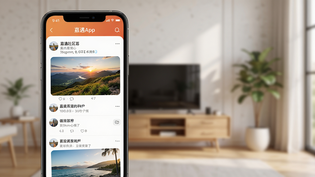 һ��չʾ����App������̬ҳ����ֻ���ͼ���ͼƬ����Ļ����ʾ�����û�������ͼ�Ķ�̬�������羰�պ��������飬���沼����������ɫ��ů�������Ǽ�Լ�����ڻ��������дʵ��ϸ�ڷḻ�����ʸ��壬�ɾ��޶���Ԫ�ء�