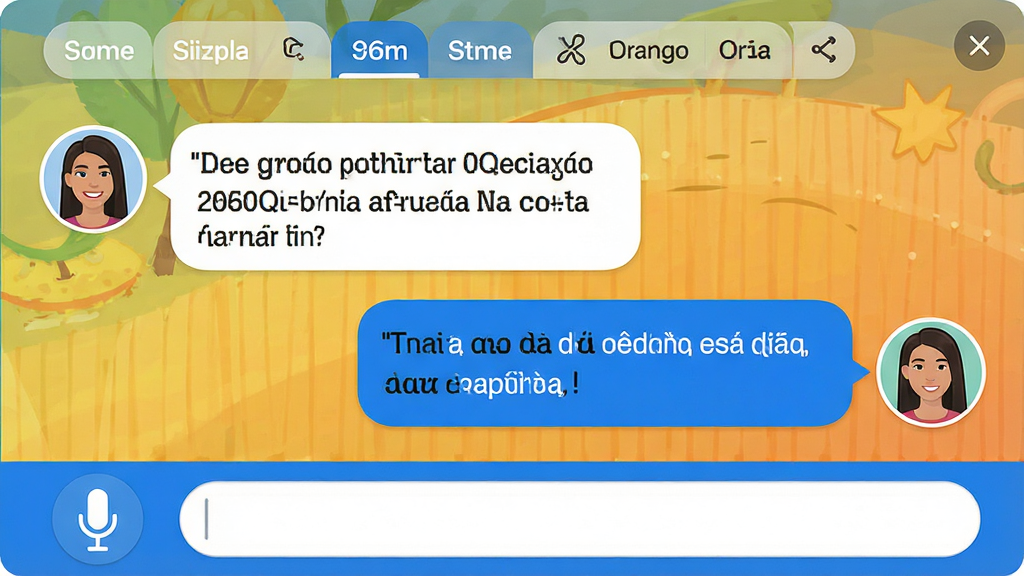 һ��չʾ��������������龰�Ի�ģ�⹦�ܵ�ͼƬ������Ϊ������������ʾ��������Ի����ݣ�����Ϊ���ҽ��������ʽ�Ű棬���Ϊ���û������罻�������ϸ�ڰ����������Ϊ������ɫͷ���Ҳ�����Ϊ�û�ͷ�񡢶Ի�����Ϊ��������ײ�����˷簴ť������������Ϸ��г���ѡ���ǩ�����ʸ��壬����ɾ����޶���Ԫ�ء�