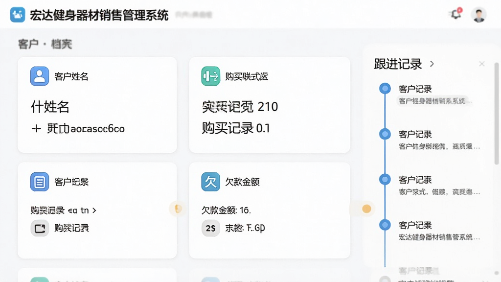 ��｡���������۹���ϵͳ�ͻ���ϵά��ģ����棬����չʾ�ͻ�������Ƭʽ���֣������ͻ���������ϵ��ʽ�������¼��Ƿ�������Ϣ���Ҳ��и�����¼ʱ���ᣬ���Ϊ���¼�Լ�磬ϸ��������������ͼ�꾫�£����ʸ��壬�ɾ����޶���Ԫ��