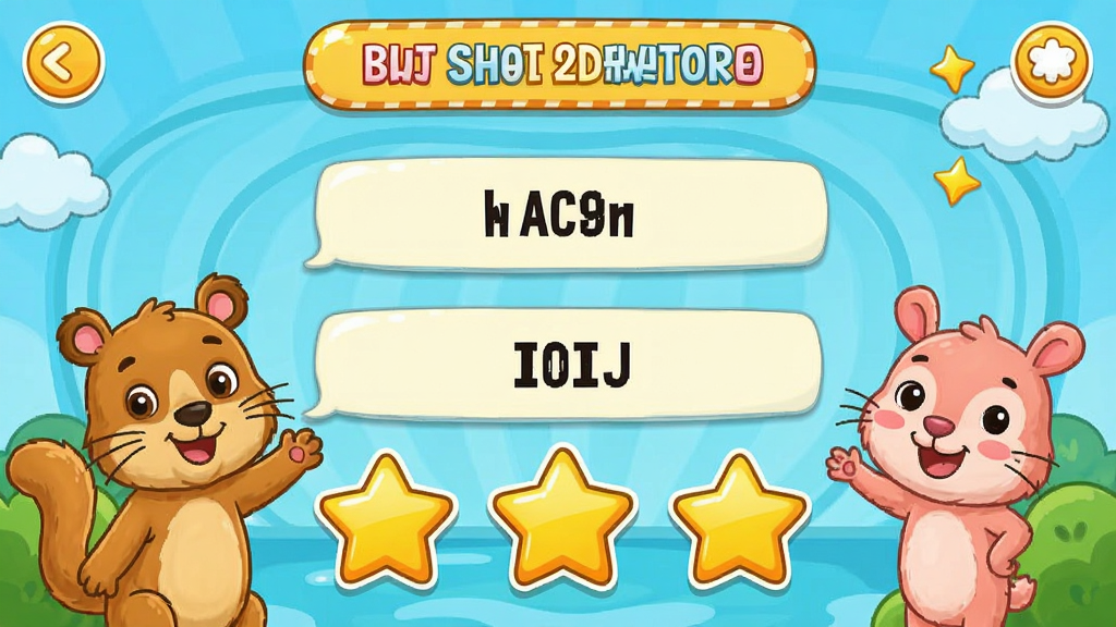 СѧӢ�ﵥ�ʼ��䱦Ȥζ������ϰ���棬չʾһ������ƴд��Ϸ���棬�п�ͨ�����ɫ�ͽ������ǣ�����ɫ�����޻��ã����ͯȤ�������������ɾ��޶���Ԫ��