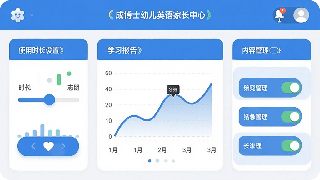 �ɲ�ʿ�׶�Ӣ��ҳ��������ý��棬����չʾһ�����Ŀ�����壬�����ʹ��ʱ�����û��飬�м���ѧϰ����ͼ�����Ҳ������ݹ������أ�����Ϊ����ʽ�Ǳ��̷���Ű�����Գƣ����Ϊ�ִ���ƽ��UI��ƣ�ϸ�ڰ�����ɫ��ɫ����Բ�ǿ�Ƭ��ͼ�갴ť�����ݿ��ӻ�����ͼ����������������ɾ����޶���Ԫ��