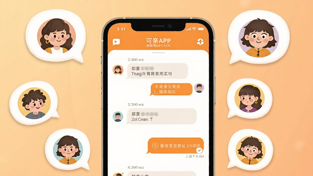 ����������һ�������ֻ�����Ļ����ʾ����APP��������棬������Ƽ����ܰ����ɫ��Ϊů��ɫ�Ͱ�ɫ����Χ�����Ŷ����ͨ��������ͷ�����ݣ�������ͬ��Ȥ��ǩ����������͵Ľ���ůɫ����������ů�Ѻã������������ɾ����޶���Ԫ��