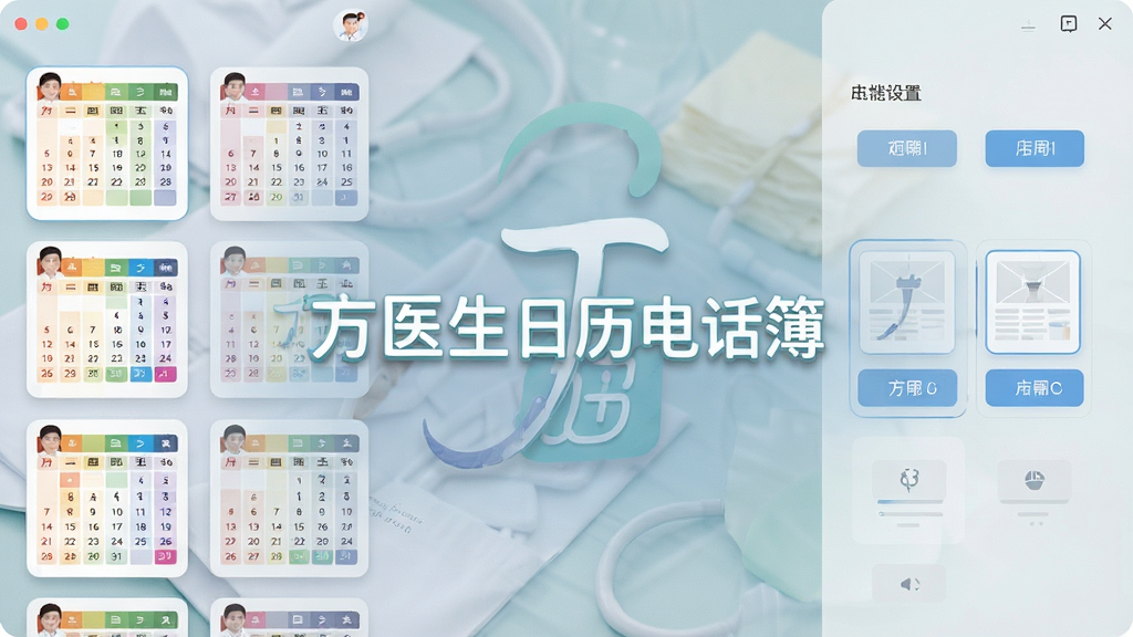 ��ҽ�������绰�����Ի����ý���չʾͼ���������ж�����ɫ��������ͼ�Ͳ���ѡ�ť���������ִ���࣬����ͻ��