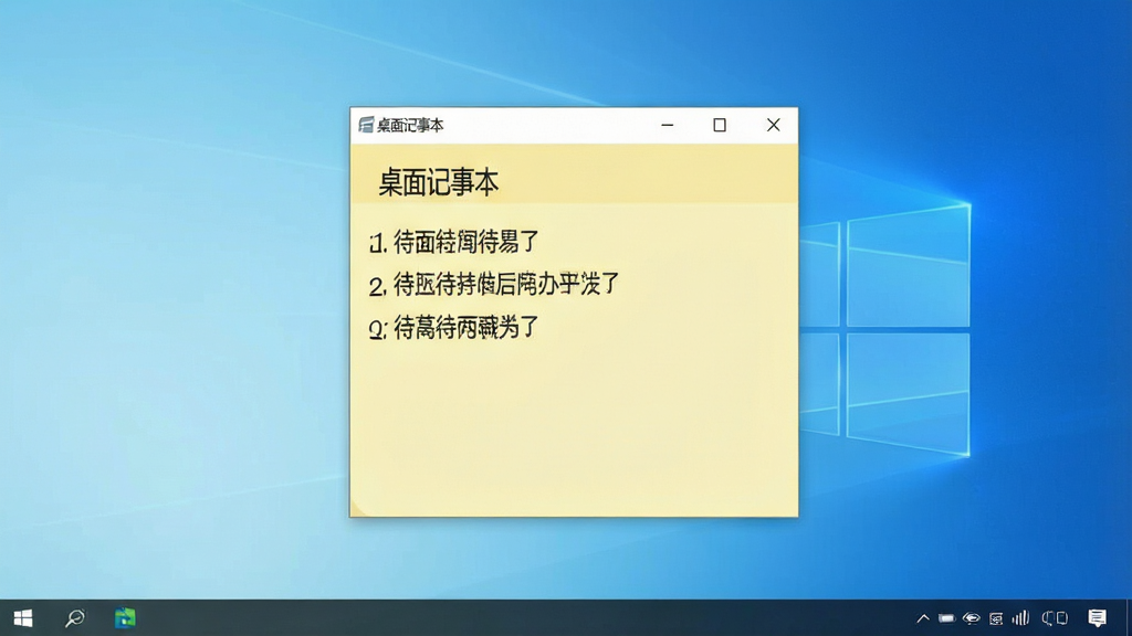 һ�Ÿɾ���Windows���������ͼ���������������һ��ǳ��ɫ��ǩ���ڣ����ڱ�����д�š�������±�������ǩ����ʾ���д����������֣����汳��Ϊ��Լ��ǳ��ɫ���䣬���½���ϵͳ����ͼ�꣬��������ˬ���񣬻����������޶���Ԫ��