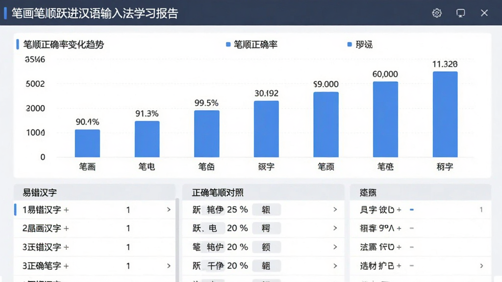 �ʻ���˳Ծ���������뷨ѧϰ������棬����Ϊ����ͳ��ͼ������״ͼչʾ��˳��ȷ�ʱ仯���ƣ��·��б���ע�״���������ȷ��˳���գ��������½ṹ����������Լ��ϸ�ڰ����ٷֱ���ֵ�뺺��ʾ���������������ɾ��޶���װ��
