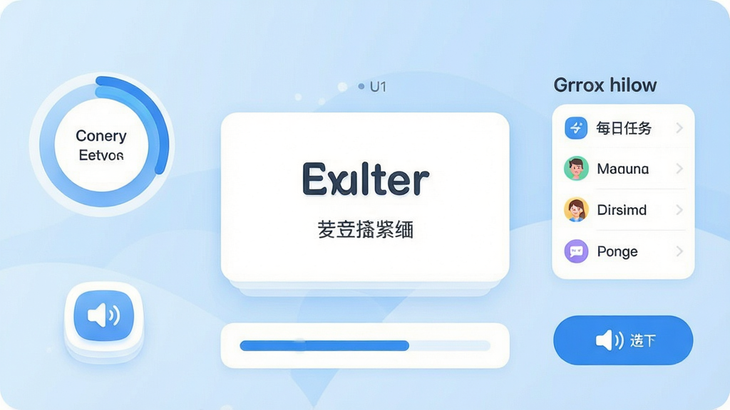 Ӣ�ﵥ�ʼ������������棬���������ˬ������ɫ������Ϊ���ʿ�Ƭչʾ������Ƭ��д��Ӣ�ĵ������������壬���ֲܷ���ѧϰ���Ȼ���ÿ�������б���������ť��ͼ�꣬����Ϊ��͵�ǳ��ɫ���䣬������ñ�ƽ���廭��񣬲��־��жԳƣ�ϸ�ڰ���Բ��ͼ��������������������ɾ����޶���Ԫ��