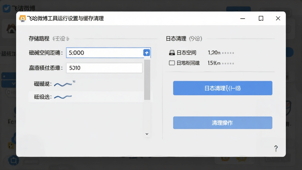 �ɹ�΢���������������뻺���������棬����չʾ�������ô����еĴ洢·��ѡ�����־������ť��������ǳ���ʸУ����ּ�࣬ϸ����ͻ�����̿ռ���ʾ������������ť�����������ɾ����޶���Ԫ��