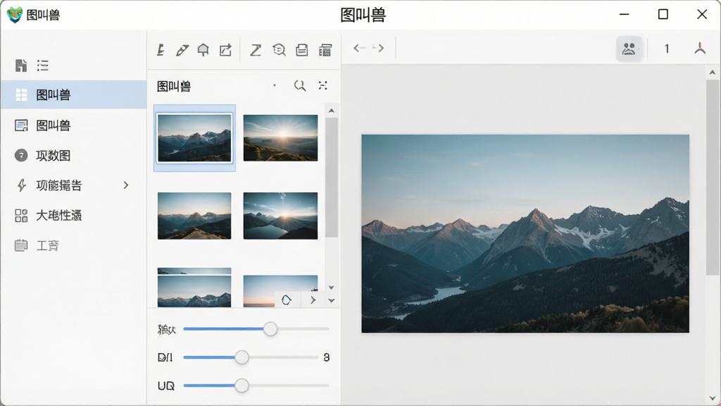 һ�ź����������ȫ��ͼ�����������ǡ�ͼ���ޡ����������ڣ����Ϊ���ܵ��������Ҳ�ΪͼƬԤ����������ɾ���࣬����������������ʾ��ͼ���ޡ������֣��������ǳɫ���⣬���ֹ���������ִ���Լ��ϸ�ڰ���������ͼ�ꡢ����ͼ�б��Ͳ������ڻ��飬�����������ɾ����޶���Ԫ��