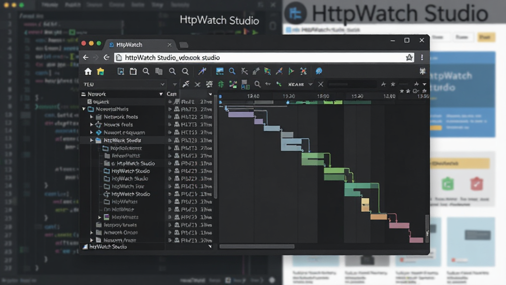 һ��չ��HttpWatch Studio��������ĸ���ͼ��������������ɫ������������ڣ������ʾ��״���������б����Ҳ�չʾ��ɫʱ�����ٲ�ͼ�������Ϸ����������ַ���빤������������ģ���Ĵ���༭������ҳԪ�أ�������Ϊ�Ƽ��б�ƽ���廭��ϸ�����������ʸɾ����޶���Ԫ�أ������д��С�HttpWatch Studio�����ֱ�ʶ