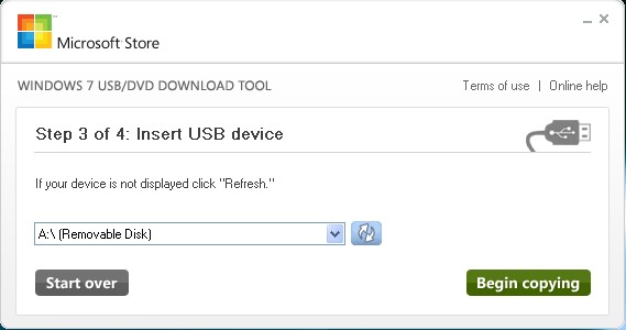 Windows7 USB/DVD Download Tool ����U�������̲��������ͼ