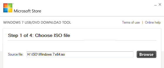 Windows7 USB/DVD Download Tool��ͼ