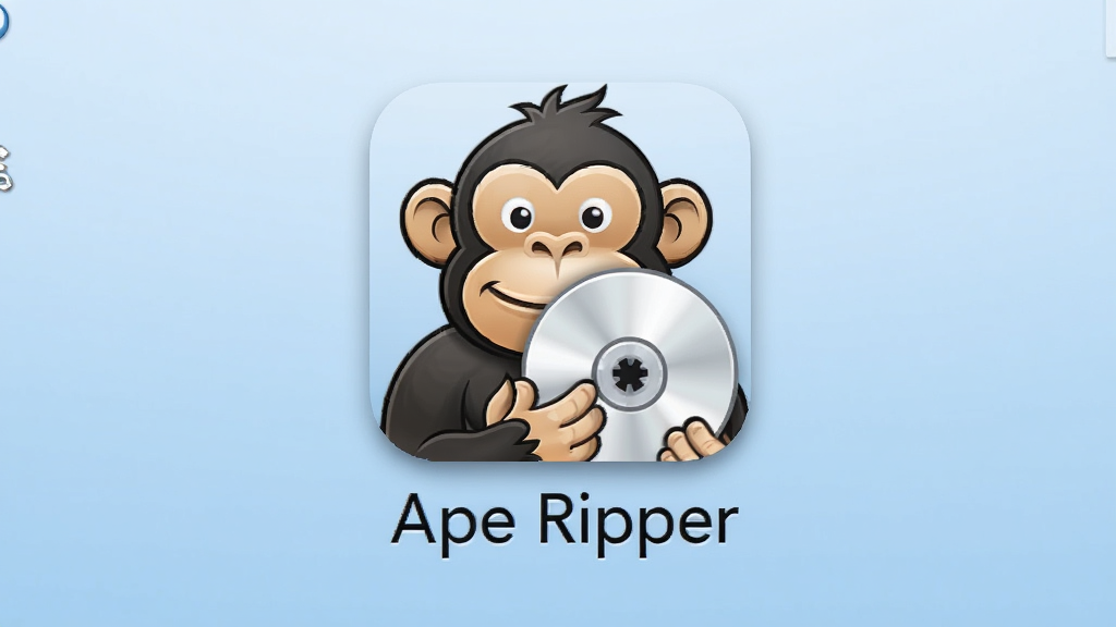 ���������ϵ�Ape Ripper����ͼ����д��ͼ��Ϊһֻ��ͨԳ�����Ź��̵����ͣ��·���ע