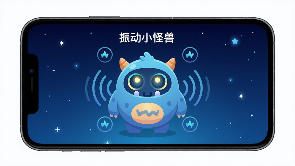 手机屏幕中央显示名为