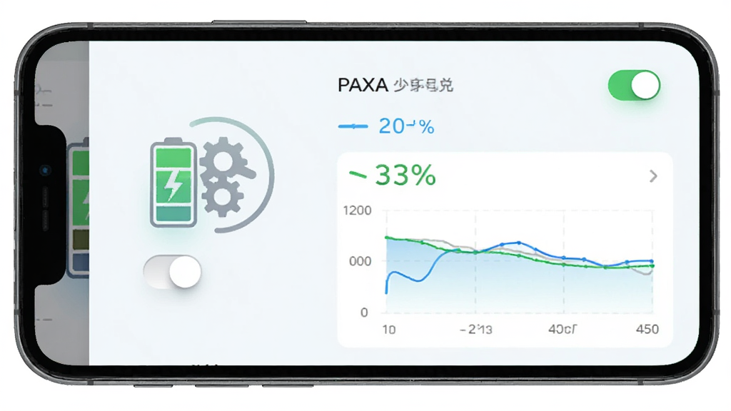 PAXA ��̨ʡ��ģʽ���ý���Ԥ��ͼ������Ϊ�ֻ���Ļ��ʾ��������ͼ����ϣ������ڰ���ʡ�翪�ذ�ť�������������ͼ�����ּ�࣬���Ϊ����ǳɫ����ҳ�棬ϸ�ڰ����ٷֱ���ֵ�뿪��״̬�����ʸ��壬�ɾ��޶���Ԫ�ء�