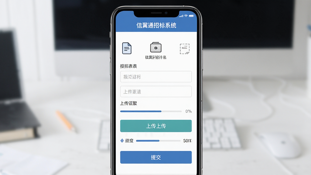 ����ͨ�б�ϵͳ�ƶ���Ͷ�걨���������棬����չʾ�ֻ���Ļ�ڱ���������дҳ�棬����������ϴ���ť���ύ��ť������Ϊ���½ṹ���Ű����������Ϊ�ִ���Լ����磬ϸ�ڰ���������ͨ�б�ϵͳ�����������ļ�ͼ�ꡢ�����������ʸ��壬����ɾ����޶���Ԫ��