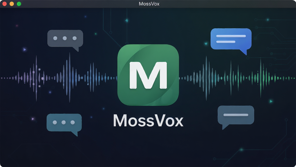 ����������չʾ������������ MossVox Ӧ��ͼ������ƣ�����Ϊ��ɫ���䣬��Χ�����������κ���������Ԫ�أ����ּ�࣬����ִ��Ƽ��У�ϸ�����������ʸɾ����޶���Ԫ��