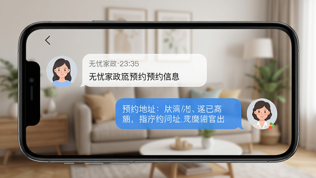 ����չʾ�����Ǽ�����Ӧ���ڵ�������棬������û�ͷ���Ҳ��Ǽ�������ͷ�񣬶Ի�������ʾԤԼʱ��͵�ַ��Ϣ������Ϊ�ֻ���Ļ��д������Ϊģ���ļҾӻ��������ΪдʵUI��ϸ���϶Ի�����������ʱ����ɼ������ʸ��壬����ɾ��޶���Ԫ��
