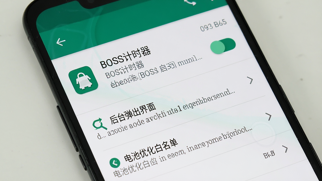 һ��չʾ��׿�ֻ�ϵͳ��BOSS��ʱ��Ȩ�����ý����ͼƬ���������ֻ���Ļ��ʾ��BOSS��ʱ����Ӧ�õ�����������̨��������͵���Ż�������ѡ�����Ϊԭ����׿���÷��ϸ�ڰ������ذ�ť��Ȩ��˵�����ֺͷ��ؼ�ͷ�����ʸ��壬�ɾ����޶���Ԫ��