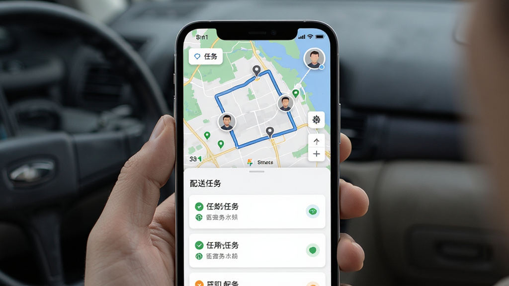 ����չʾ��ͷ�������͵��Ƚ��棬�ֻ���Ļ����ʾ��ͼ·����˾��ͷ���ǣ��·������������б�������Ϊ���½ṹ���Ű�����������ִ���࣬ϸ�ڰ���·��������״̬ͼ�������Ƭ�����ʸ��壬�ɾ����޶���Ԫ��