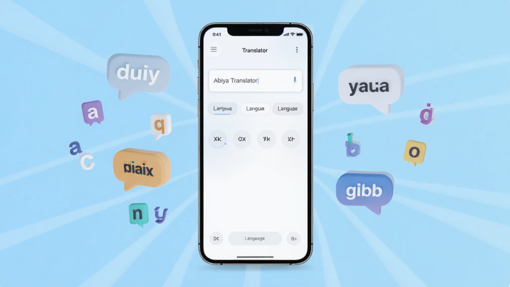 һ��չʾAbiya Translator�ֻ�Ӧ���������ͼƬ������������һ���ִ������ֻ�����Ļ��ʾ�ż��ķ�������������ѡ��������������ͽ�����ɫ����ΧƯ���Ŵ�����ͬ���Ե���ĸ���źͶԻ����ݣ�������Ϊ��ƽ���Ƽ��У�����ɾ��������޶������֣����廭�ʣ�����ͻ�����ʺ���Ϊ����������ͼ��