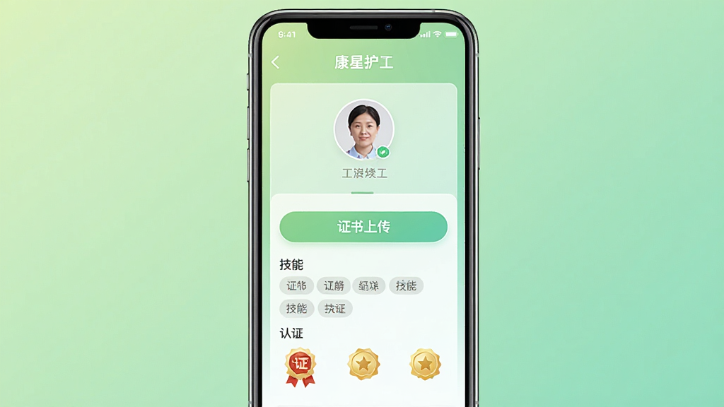 ����Ϊ�ֻ���Ļչʾ���ǻ����ĸ������ϱ༭ҳ�棬����Ϊ�ֻ�����ͼ���У��Ű���ñ���ʽ���²��֣����Ϊ���¼�ԼUI���ϸ�ڰ���ͷ���ϴ�����֤���ϴ���ť�����ܱ�ǩѡ����֤���µ�Ԫ�أ�����Ϊǳ��ɫ���䣬���ʸ���ɾ��޶���Ԫ�أ�ҳ�涥��������ʾ