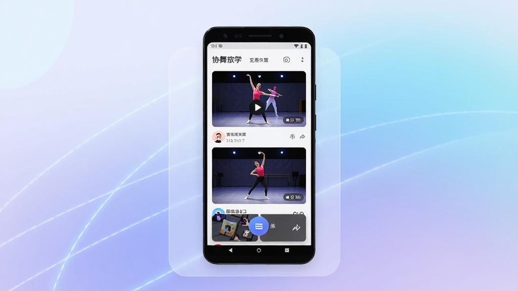 Э��Ӧ��������չʾ���ֻ���Ļ�г����赸��ѧ��Ƶ�б����Ŷ�������ڣ�����Ϊһ�����з��õİ�׿�ֻ������ּ�࣬�Ű�����������ִ��Ƽ��У�ϸ�ڰ�����ͽ��䱳����������ť�����ʸ��壬�ɾ����޶���Ԫ��