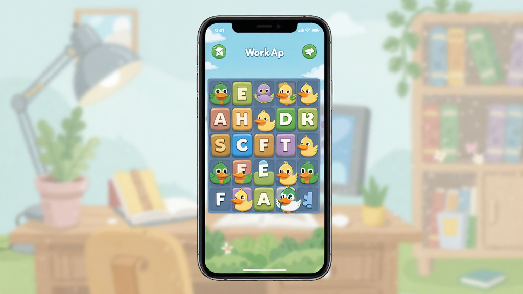 һ��չʾ����ѼAPP���Ľ�����ֻ�����ͼ�������������ֻ���Ļ����Ļ����ʾ��ɫ������ĵ���������Ϸ���棬��Ӣ����ĸ����Ϳ�ͨѼ�����󣬱���Ϊ��͵�ѧϰ�����廭��������»��ã�ϸ�����������ʸɾ��޶���Ԫ��