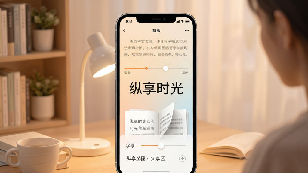 �ֻ���Ļ��ʾС˵�Ķ����棬�����࣬����ܺ��Ķ�������������Ϊ��ͻ���ɫ��������������