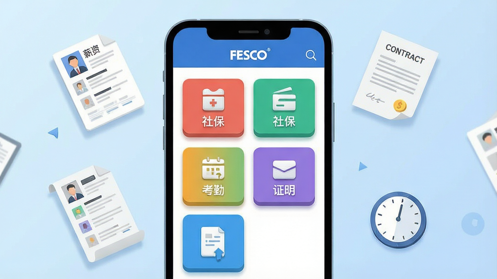 һ���ִ���ƽ�������ֻ�Ӧ�ý���廭������ΪFESCO�ֻ�Ӧ����ҳ����Ļ������������н�ʡ��籣�����ڡ�֤���Ȳ�ɫ����ͼ�꿨Ƭ�����ֲ������湹ͼ������Ϊ����ɫ���䣬��ΧƯ���ż�������ͬ��ʱ�ӵȼ�Լ�칫Ԫ�ء������������ϸ����ǿ��ͼ��������뿨Ƭ��Ӱ����������������ɾ����࣬�޶���Ԫ�ء�