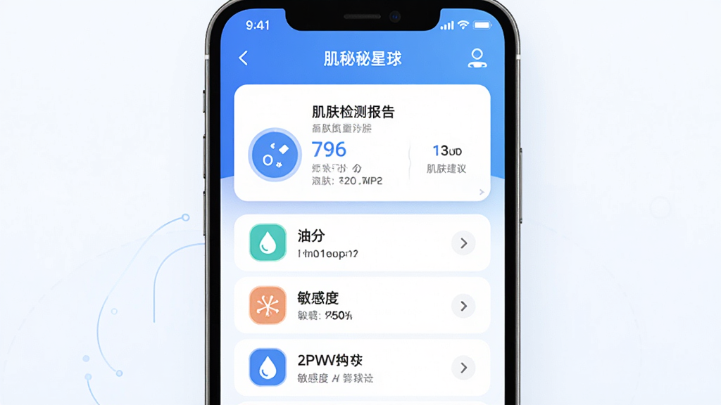 ��������APP������չʾ������������һ�������ֻ�����Ļ����ʾ������ⱨ��ͻ��������б������岼���������������׽���ɫ�������Ƽ���Լ��ϸ�ڰ�������ˮ�֡��ͷ֡����жȵ�����ͼ�꣬���ʸ��壬�ɾ����޶���Ԫ��