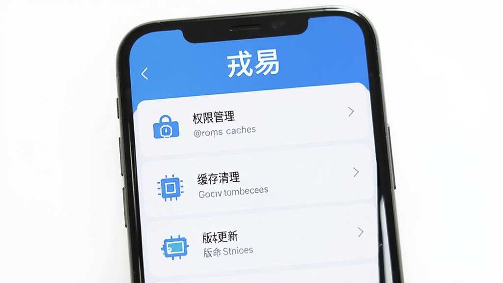 �ֻ���Ļչʾ����Ӧ�����ý��棬����Ȩ�޹����������������汾���µ�ѡ�