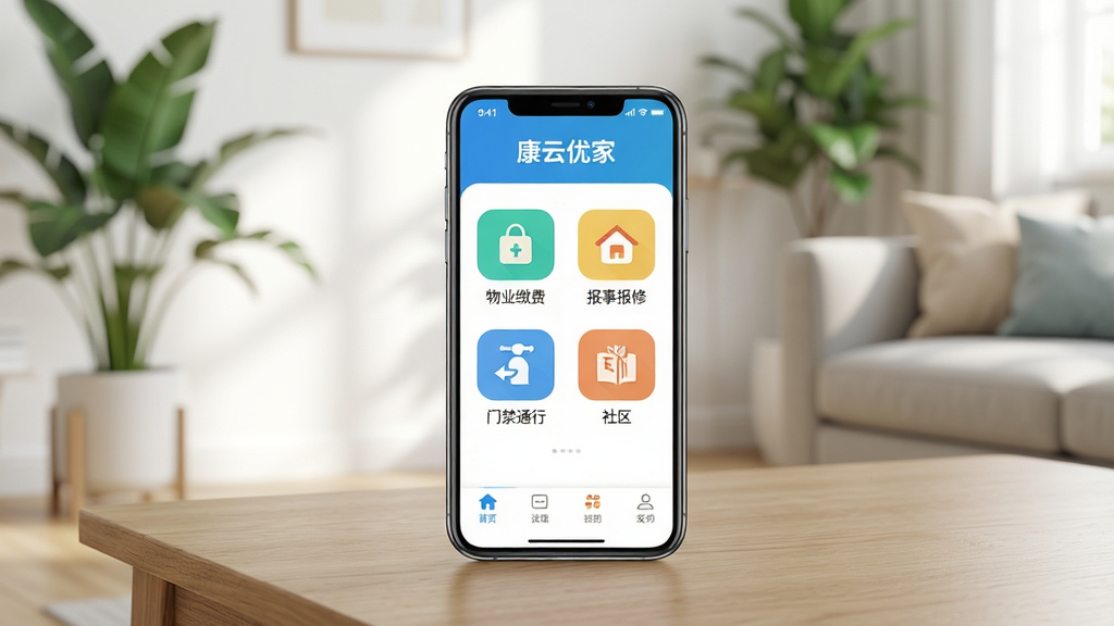 ����������һ�������ֻ�����Ļ����ʾ�ſ����ż�APP����ҳ���棬�����а�����ҵ�ɷѡ����±��ޡ��Ž�ͨ�С���������ȹ���ͼ�ꡣ�ֻ�������ľ�������ϣ��������������ִ���������������ֲ��ɳ��һ�ǡ�����������дʵ��������ͣ����ʸ��壬����ɾ��޶���Ԫ�أ���Ļ������������ʾ�������żҡ���