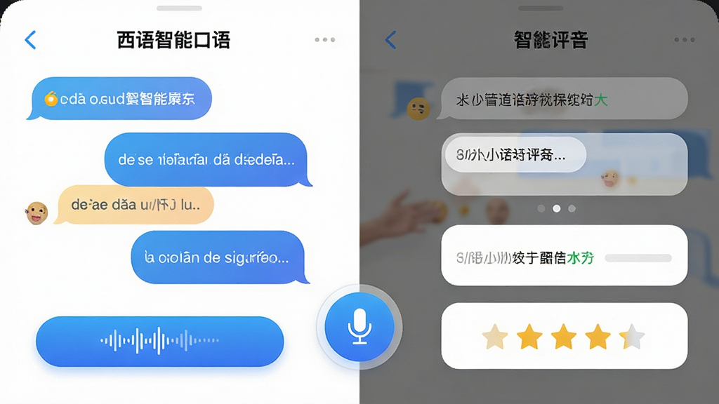 һ��AI��ͼ����������Ϊ���������ܿ��APP�����Ի���ϰ���棬�����ʾ��������Ի����ݣ��Ҳ���ʾ������ʾ�뷢�����֣��м�����˷簴ť������Ϊ���ҷ������ƶ��˽����Ű棬���Ϊ���������UI��Ʒ磬ϸ�ڰ�����ɫ���䰴ť���������Ρ��Ǽ����֡�Բ�ǿ�Ƭ�����ʸ��壬�ɾ����޶���Ԫ��