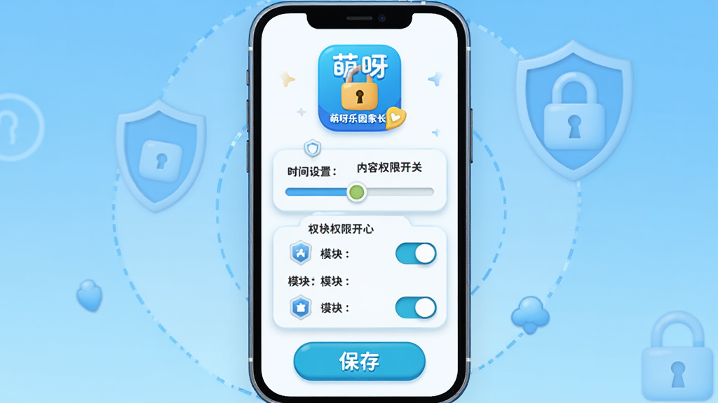 ��ѽ��԰�ҳ��ܿ����Ľ��棬����Ϊ�ֻ���Ļ��ʾʱ������������Ȩ�޿��صĿ�ͨʾ��ͼ�������Ϸ�Ϊ��ѽ��԰�ҳ���ͼ�꣬�в�Ϊʱ��������ģ�鿪���б����ײ�Ϊ���水ť���Ű��������������Ϊ���Ƽ���ͨ���ϸ�ڰ�������������Ԫ�أ����ʸ��壬�ɾ����޶���Ԫ��