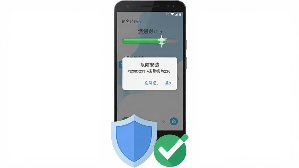 �����ԡ�����ƬPro���ֻ�Ӧ�ð�װ����Ϊ���⣬����չʾһ����׿�ֻ�����Ļ����ʾ��װ��������Ȩ����Ȩ���������ֲ��þ��й�ͼ���ֻ��·����ö�����Թ�ͼ�꣬������ȫ��װ�����Ϊ��ƽ���廭�磬ϸ���Ͻ������й���У������������������ʸ��壬�����ɾ����޶���Ԫ�ء�