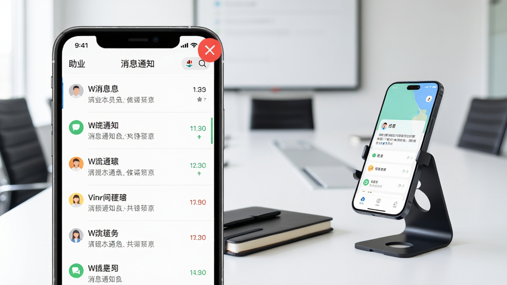 ��ҵԱ����Ϣ֪ͨ������Эͬ���棬�ֻ���Ļ��ʾ��Ϣ�б�������Ƭ�������к�ɫδ���Ǳ꣬����Ϊ�����ҳ������������бʼǱ����ֻ�֧�ܣ���������������ִ������ʸɾ����޶���Ԫ��