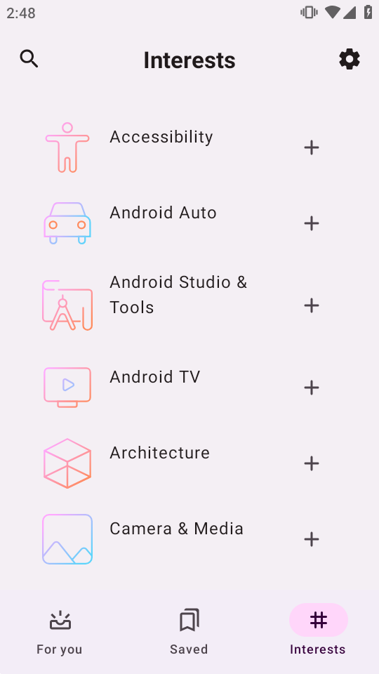 Now in Android��ֲ���ͼ